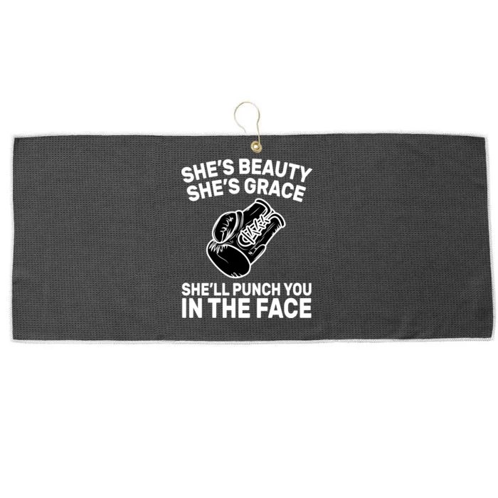 Powerful Women Large Microfiber Waffle Golf Towel