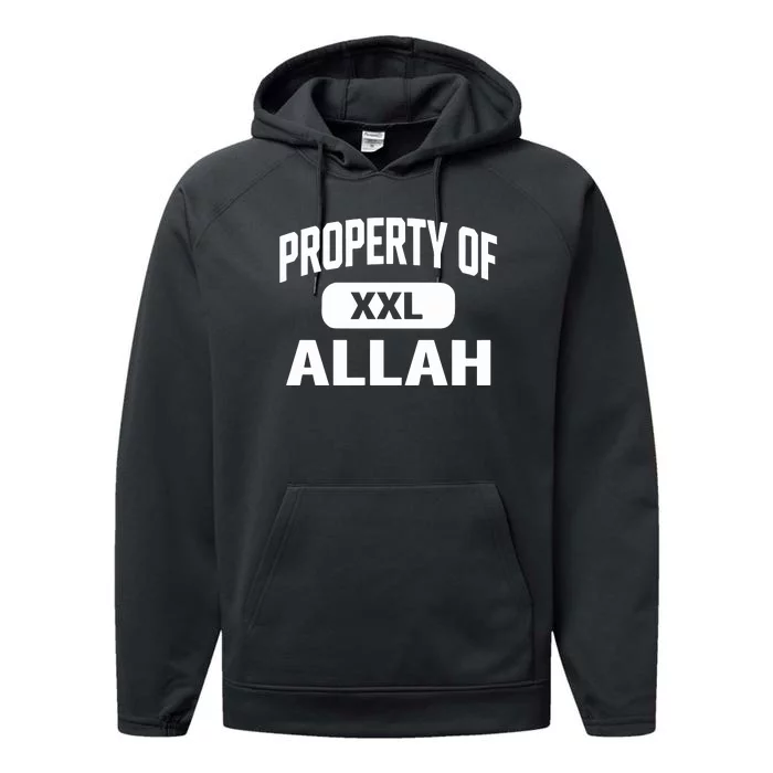 Property Of Xxl Allah Performance Fleece Hoodie