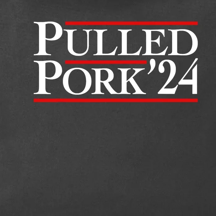 Pulled Pork 24 Funny Bbq Lover Political Slogan Humor Pun Zip Tote Bag