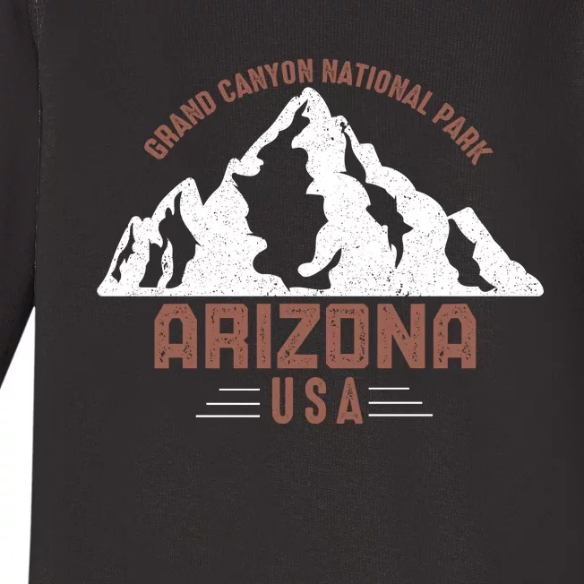 Grand Canyon National Park Baby Long Sleeve Bodysuit