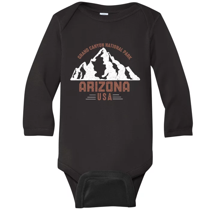 Grand Canyon National Park Baby Long Sleeve Bodysuit