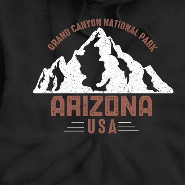 Grand Canyon National Park Tie Dye Hoodie