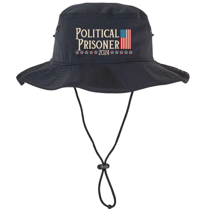 Political Prisoner 2024 Vote Trump November 5 American Flag Legacy Cool Fit Booney Bucket Hat