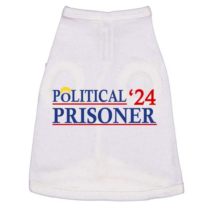 Political Prisoner 2024 Vote Trump November 5 American Flag Doggie Tank