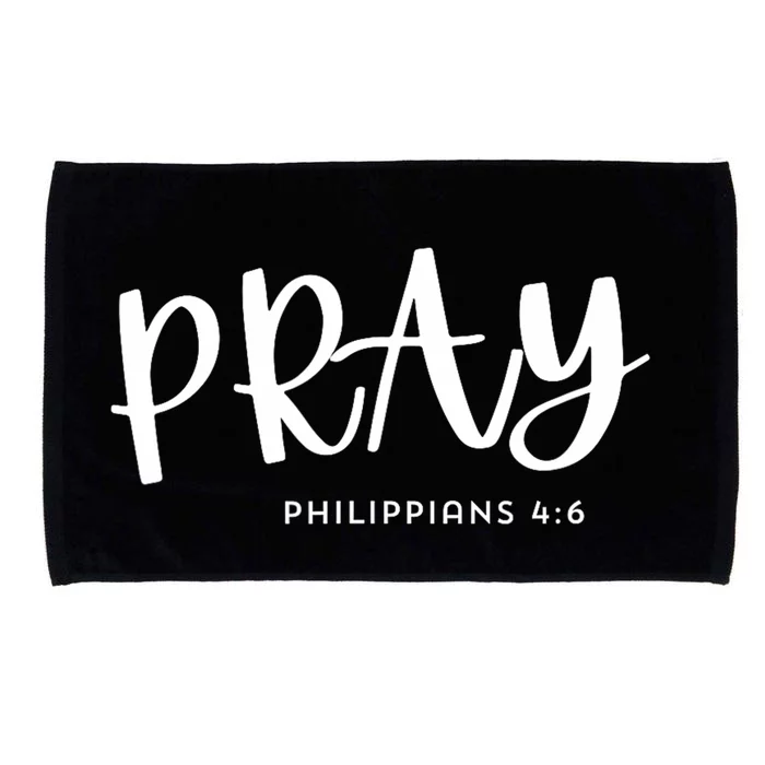 Pray [Philippians 46] Microfiber Hand Towel