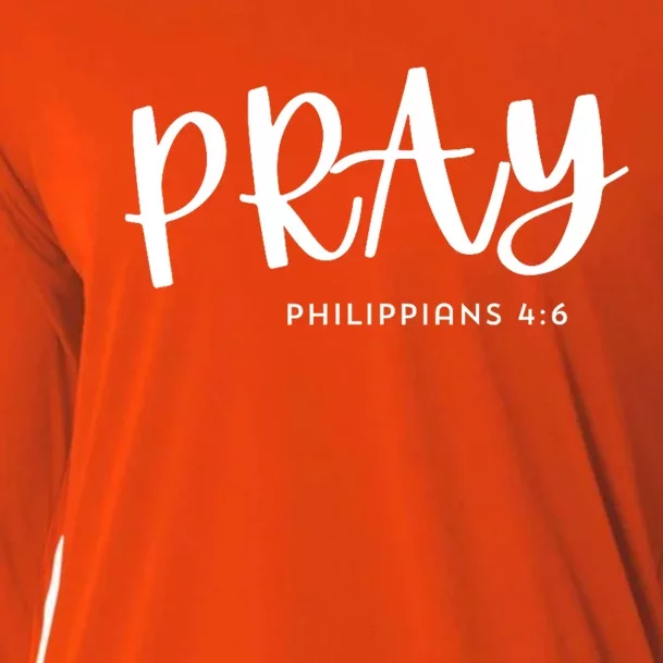 Pray [Philippians 46] Cooling Performance Long Sleeve Crew