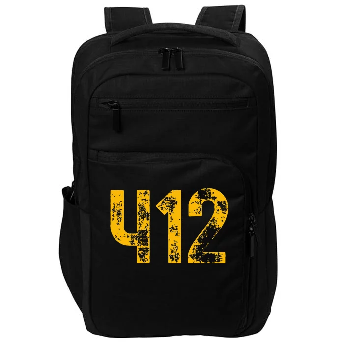 Pittsburgh Pennsylvania 412 Steel City Home Pride Impact Tech Backpack