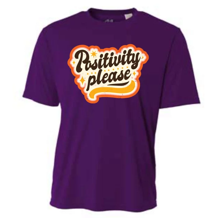 Positivity Please Cooling Performance Crew T-Shirt