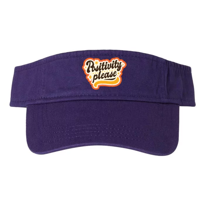 Positivity Please Valucap Bio-Washed Visor