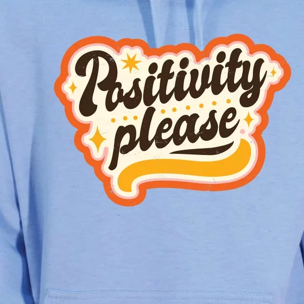 Positivity Please Unisex Surf Hoodie