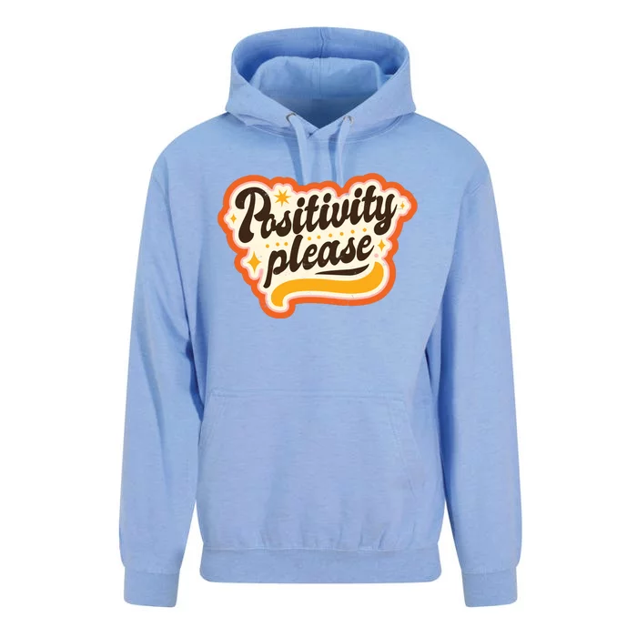 Positivity Please Unisex Surf Hoodie