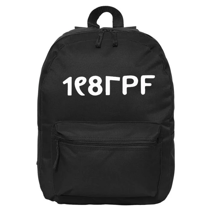 Principle Pleasure 80s Costume 16 in Basic Backpack