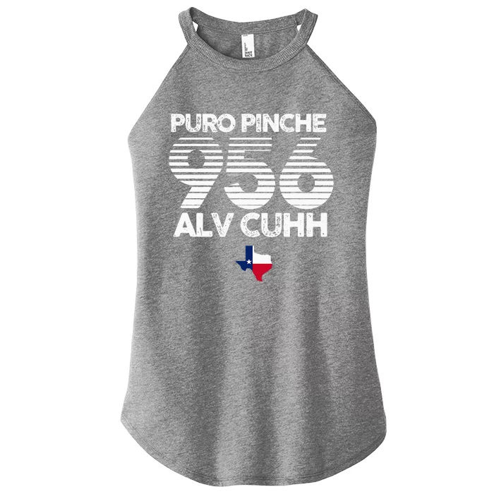 Puro Pinche 956 Alv Cuhh Texas Women’s Perfect Tri Rocker Tank