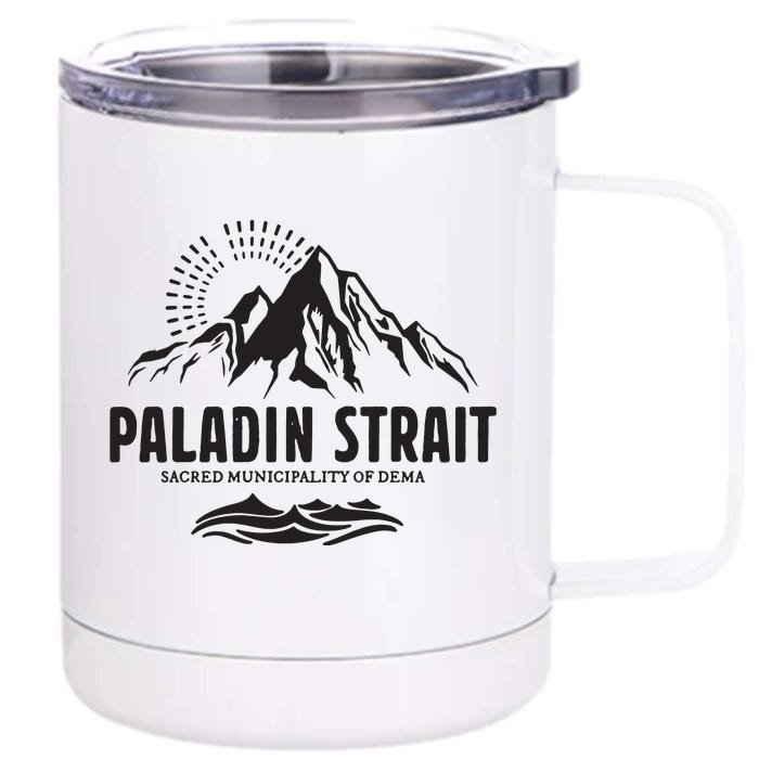 Paladin Front & Back 12oz Stainless Steel Tumbler Cup