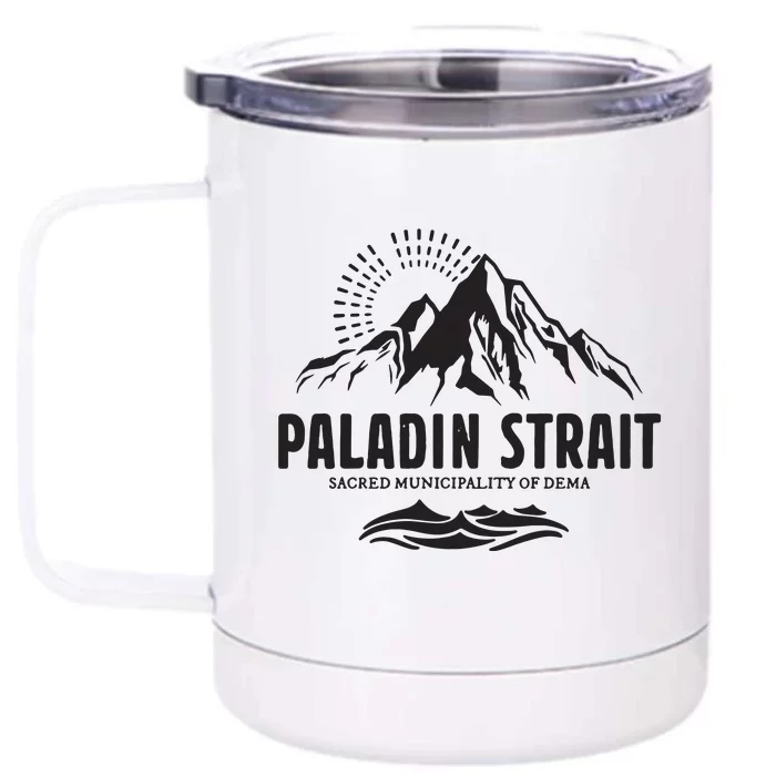 Paladin Front & Back 12oz Stainless Steel Tumbler Cup