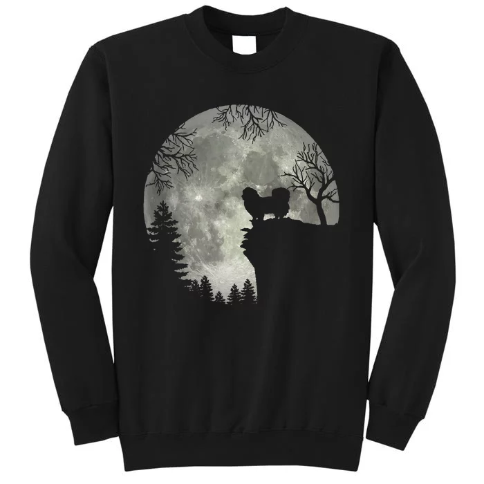 Pekingese Pekinese And Moon Halloween Sweatshirt