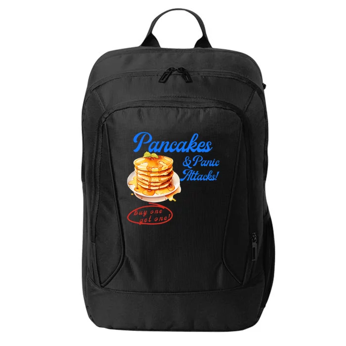 Pancakes Panic & Attacks! Buy One Get One! Apparel City Backpack