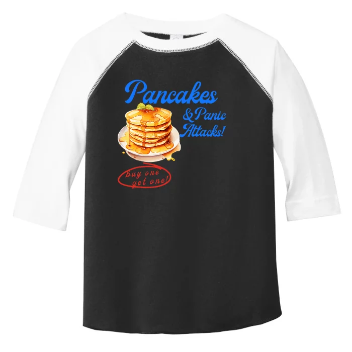 Pancakes Panic & Attacks! Buy One Get One! Apparel Toddler Fine Jersey T-Shirt