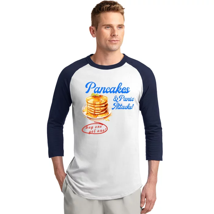 Pancakes Panic & Attacks! Buy One Get One! Apparel Baseball Sleeve Shirt