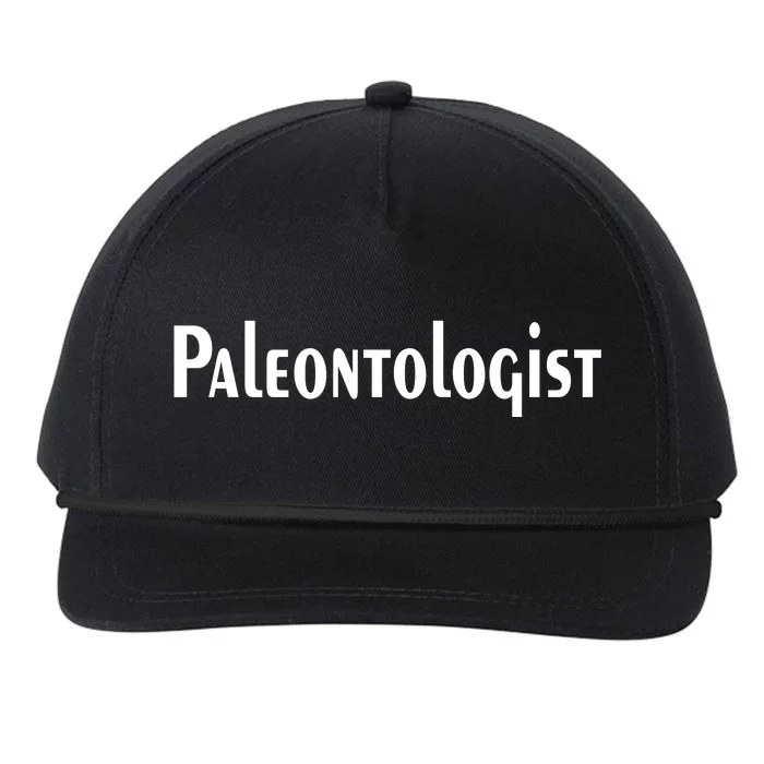 Paleontologist Snapback Five-Panel Rope Hat