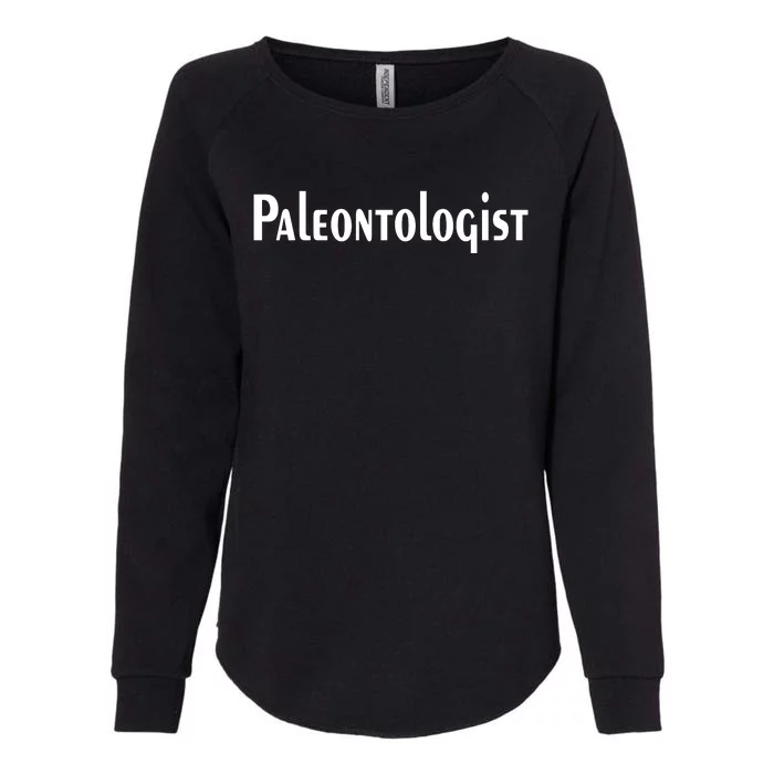 Paleontologist Womens California Wash Sweatshirt