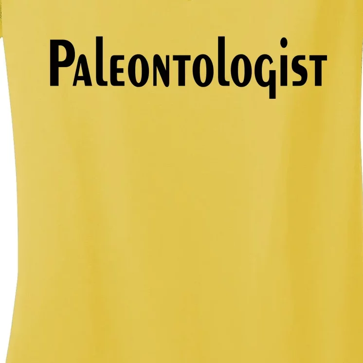 Paleontologist Women's V-Neck T-Shirt