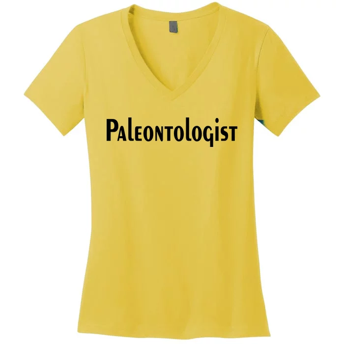 Paleontologist Women's V-Neck T-Shirt