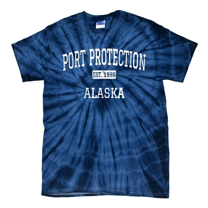 Port Protection Alaska AK Vintage Tie-Dye T-Shirt