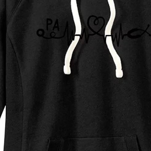 PA Physician Assistant Heartbeat Gift T Women's Fleece Hoodie