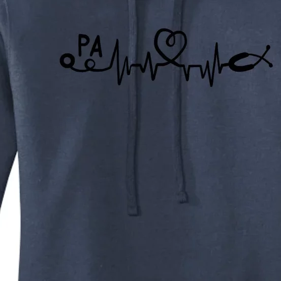 PA Physician Assistant Heartbeat Gift T Women's Pullover Hoodie