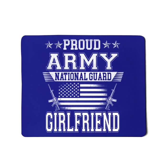 Proud Patriotic Army National Guard Friend Usa Flag Great Gift Mousepad