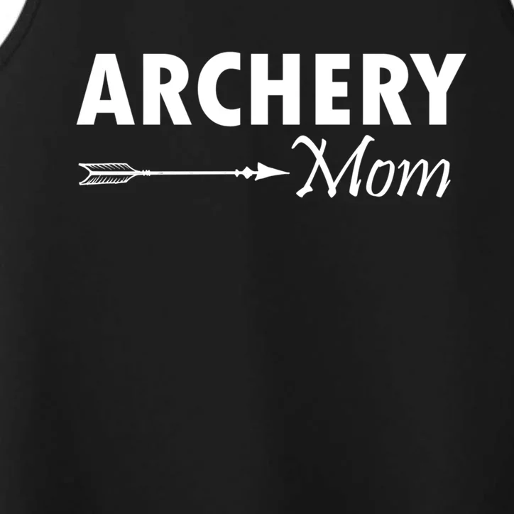 Proud Parent Archery Mom Meaningful Gift Performance Tank