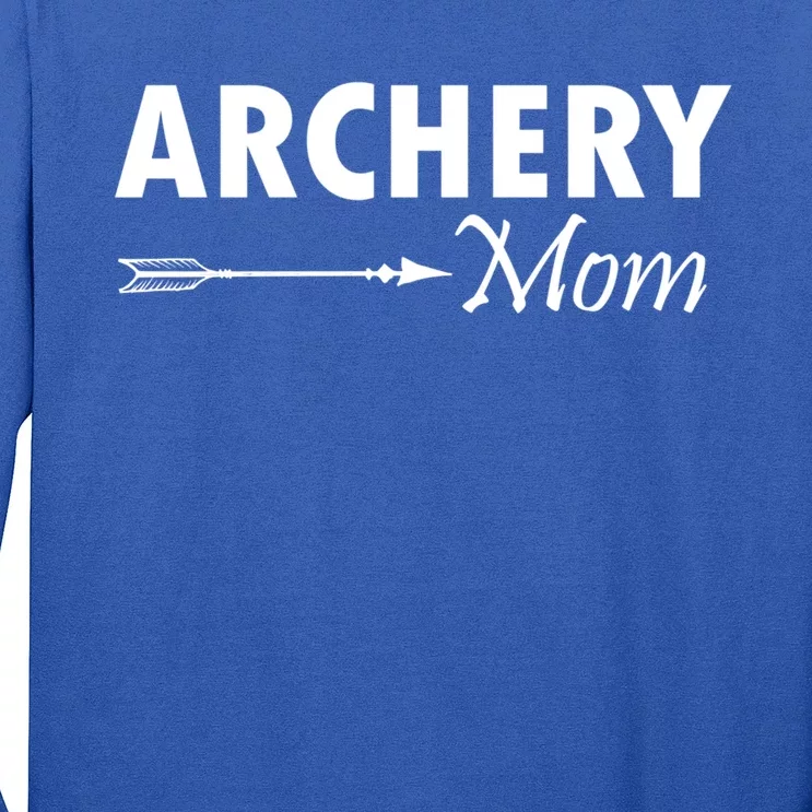 Proud Parent Archery Mom Meaningful Gift Long Sleeve Shirt