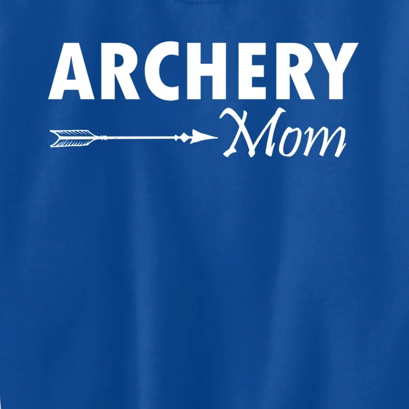 Proud Parent Archery Mom Meaningful Gift Kids Sweatshirt