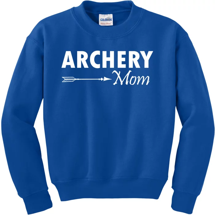 Proud Parent Archery Mom Meaningful Gift Kids Sweatshirt