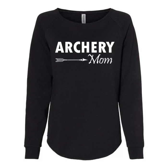 Proud Parent Archery Mom Cool Gift Womens California Wash Sweatshirt