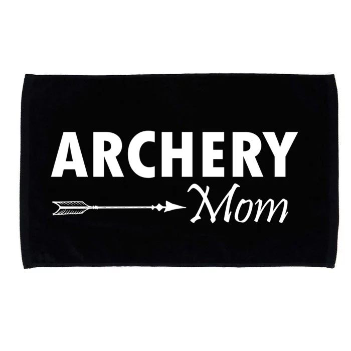 Proud Parent Archery Mom Cool Gift Microfiber Hand Towel