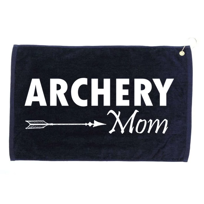 Proud Parent Archery Mom Cool Gift Grommeted Golf Towel