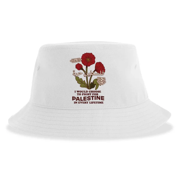 Palestine Sustainable Bucket Hat