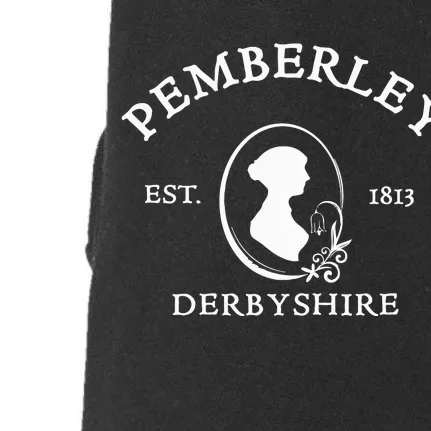 Pemberley Pride And Prejudice Jane Austen Reader Doggie 3-End Fleece Hoodie