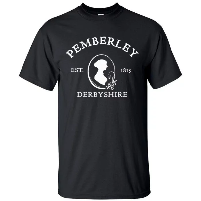 Pemberley Pride And Prejudice Jane Austen Reader Tall T-Shirt