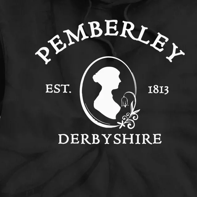 Pemberley Pride And Prejudice Jane Austen Reader Tie Dye Hoodie