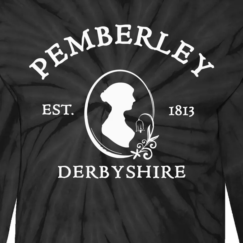 Pemberley Pride And Prejudice Jane Austen Reader Tie-Dye Long Sleeve Shirt