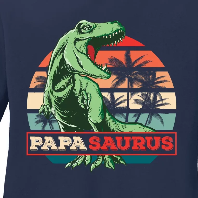 PAPASAURUSPAPASAURUS Ladies Long Sleeve Shirt