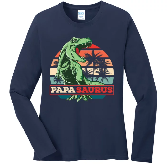 PAPASAURUSPAPASAURUS Ladies Long Sleeve Shirt