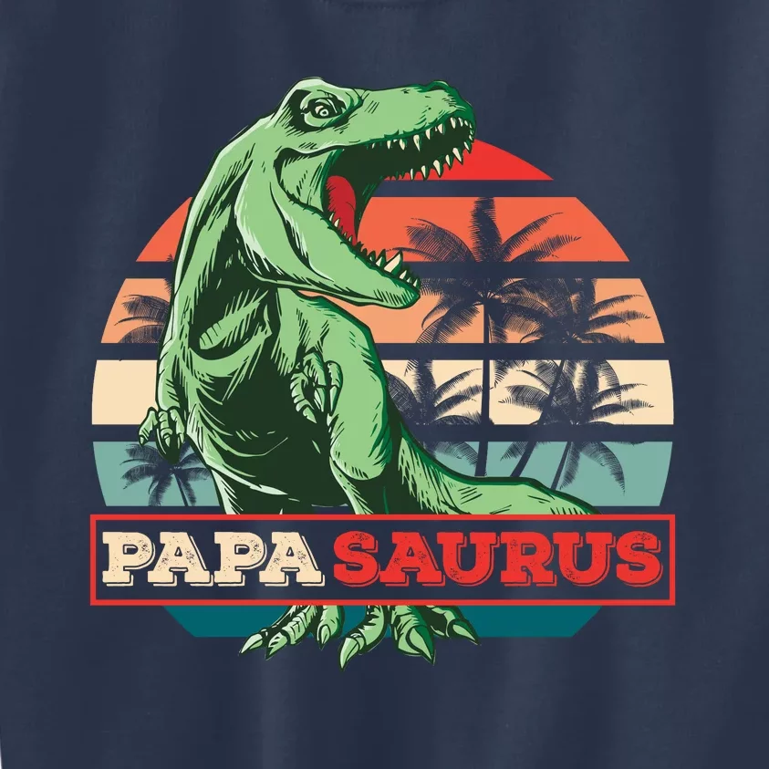 PAPASAURUSPAPASAURUS Kids Sweatshirt