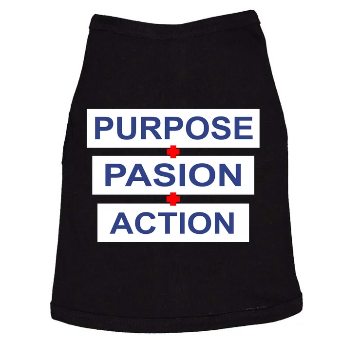 Purpose Passion Action Doggie Tank