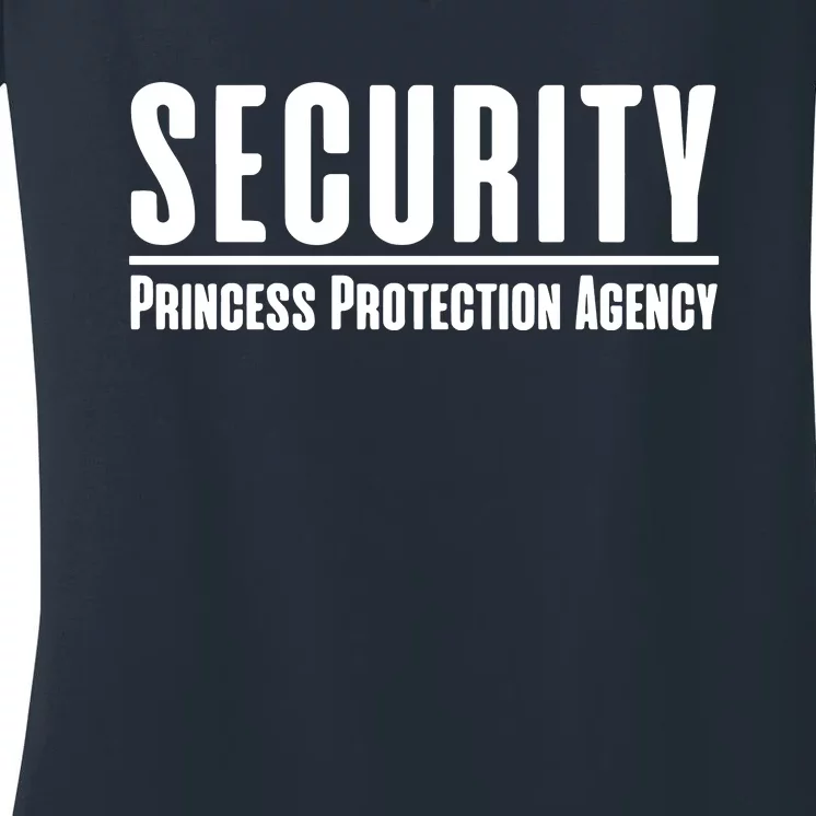 Princess Protection Agency Protective Dad Women's V-Neck T-Shirt