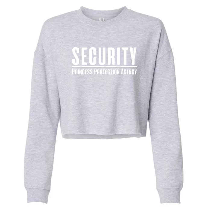 Princess Protection Agency Protective Dad Cropped Pullover Crew