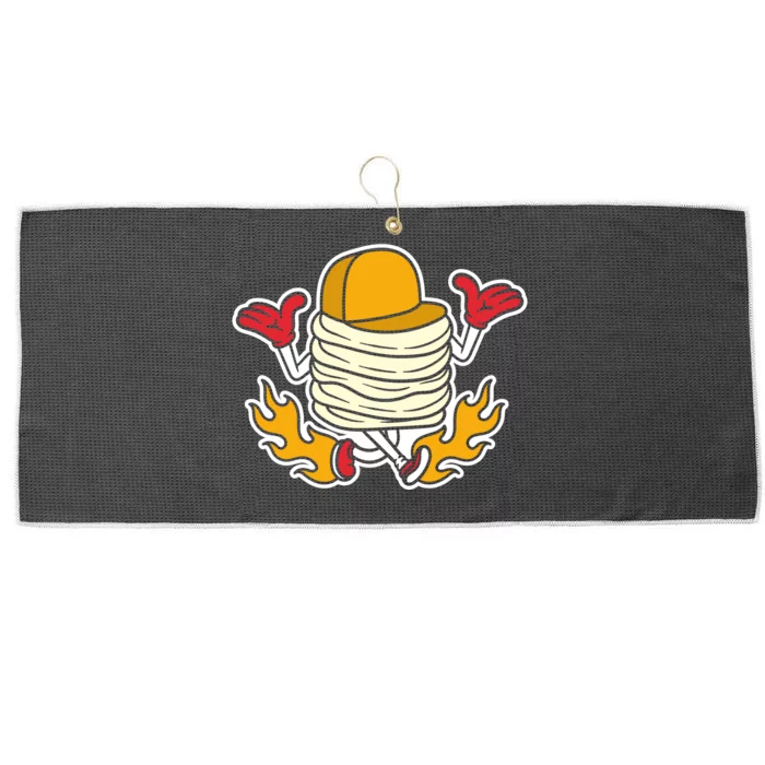 Pancake Large Microfiber Waffle Golf Towel